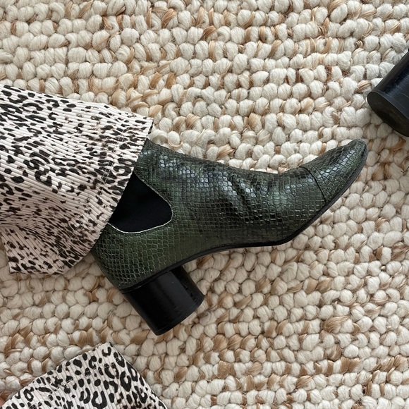 Isabel Marant Snakeskin Ankle Boot - Picture 3 of 6